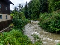 Rauschende Prien bei der Klause in Aschau-Bach